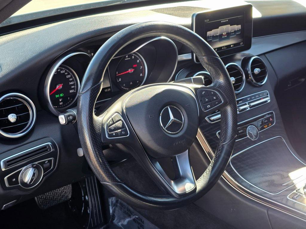 used 2018 Mercedes-Benz C-Class car, priced at $16,888
