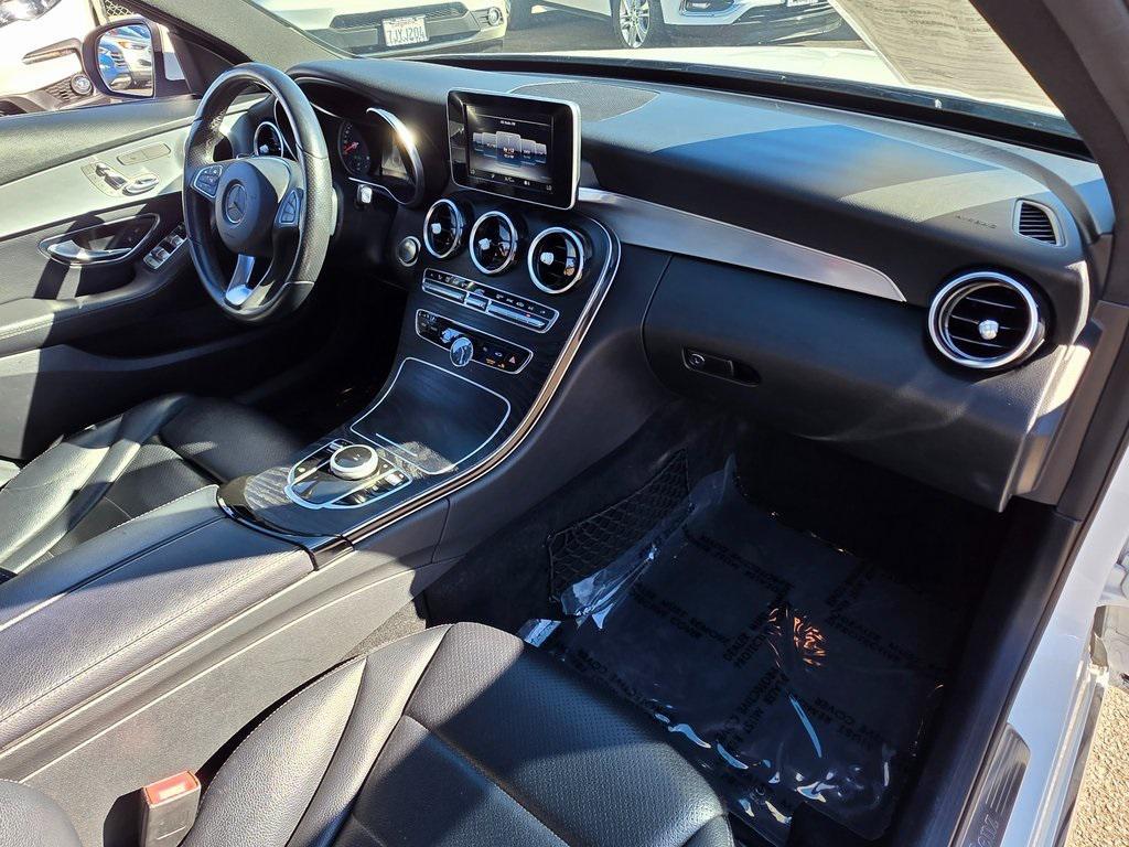 used 2018 Mercedes-Benz C-Class car, priced at $16,888
