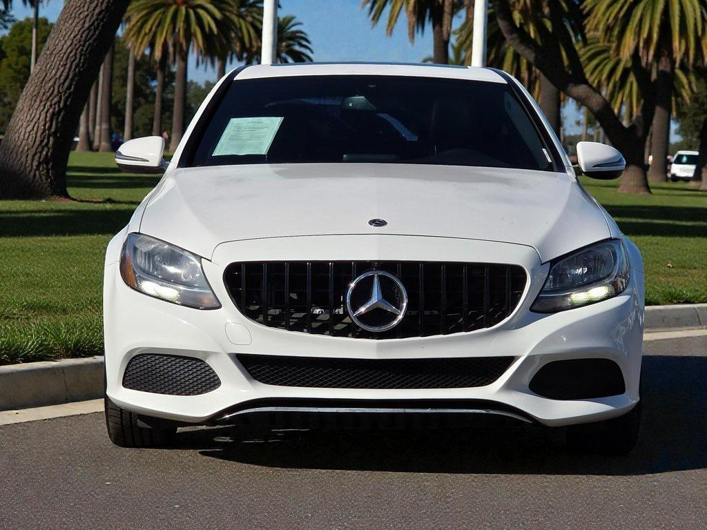 used 2018 Mercedes-Benz C-Class car, priced at $16,888