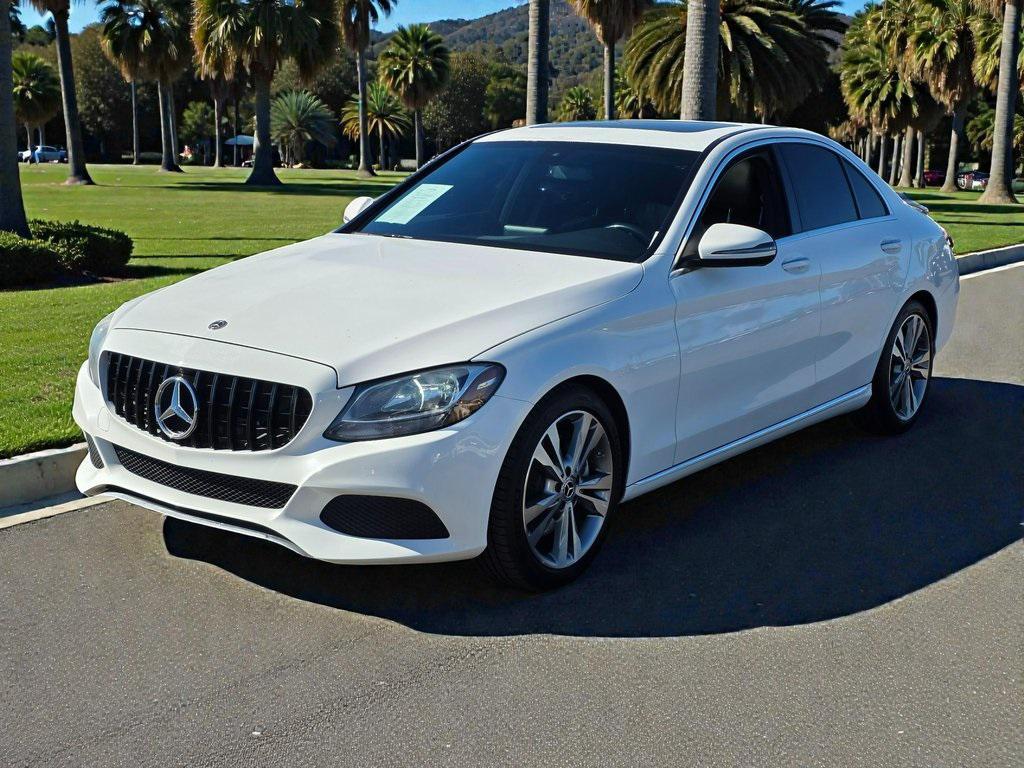 used 2018 Mercedes-Benz C-Class car, priced at $16,888