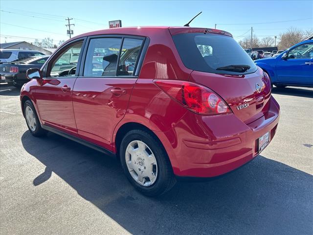 used 2009 Nissan Versa car, priced at $9,800