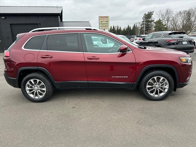 used 2021 Jeep Cherokee car, priced at $25,000