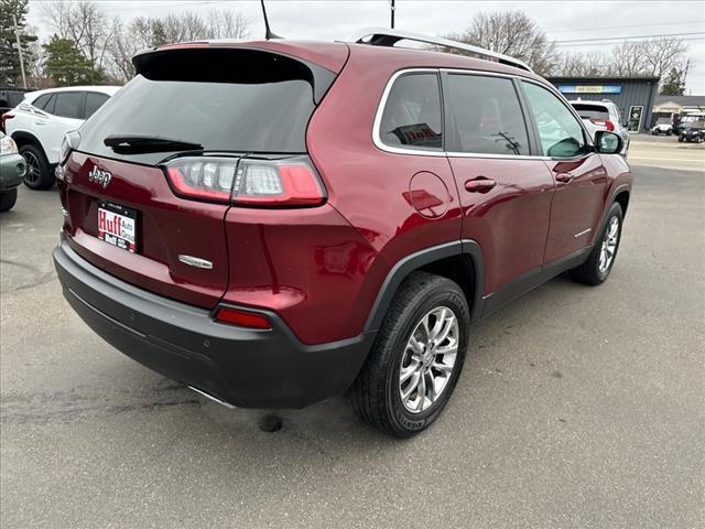 used 2021 Jeep Cherokee car, priced at $25,000