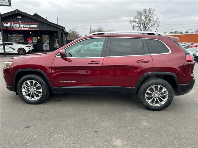 used 2021 Jeep Cherokee car, priced at $25,000