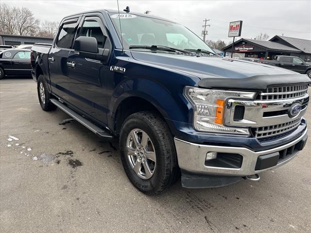 used 2018 Ford F-150 car, priced at $18,795