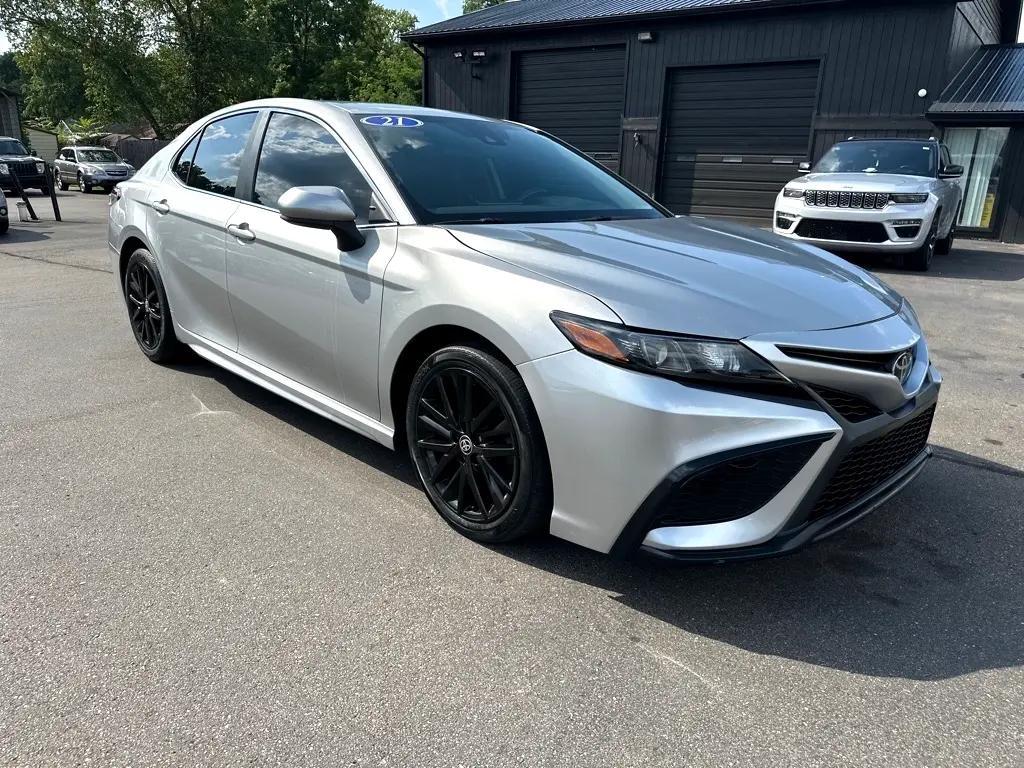 used 2021 Toyota Camry car, priced at $24,500