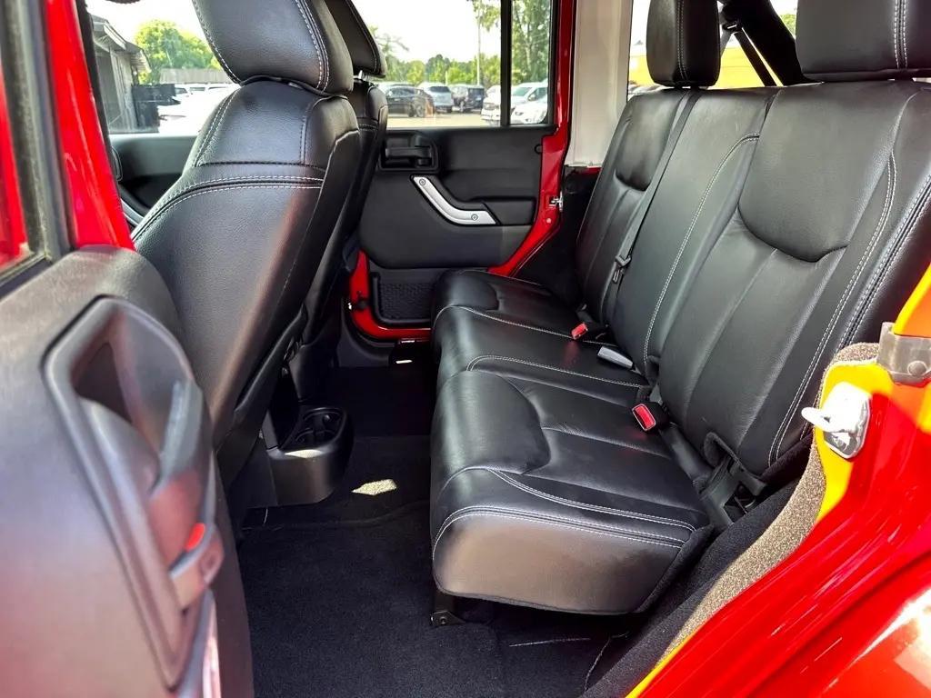 used 2014 Jeep Wrangler Unlimited car, priced at $16,500