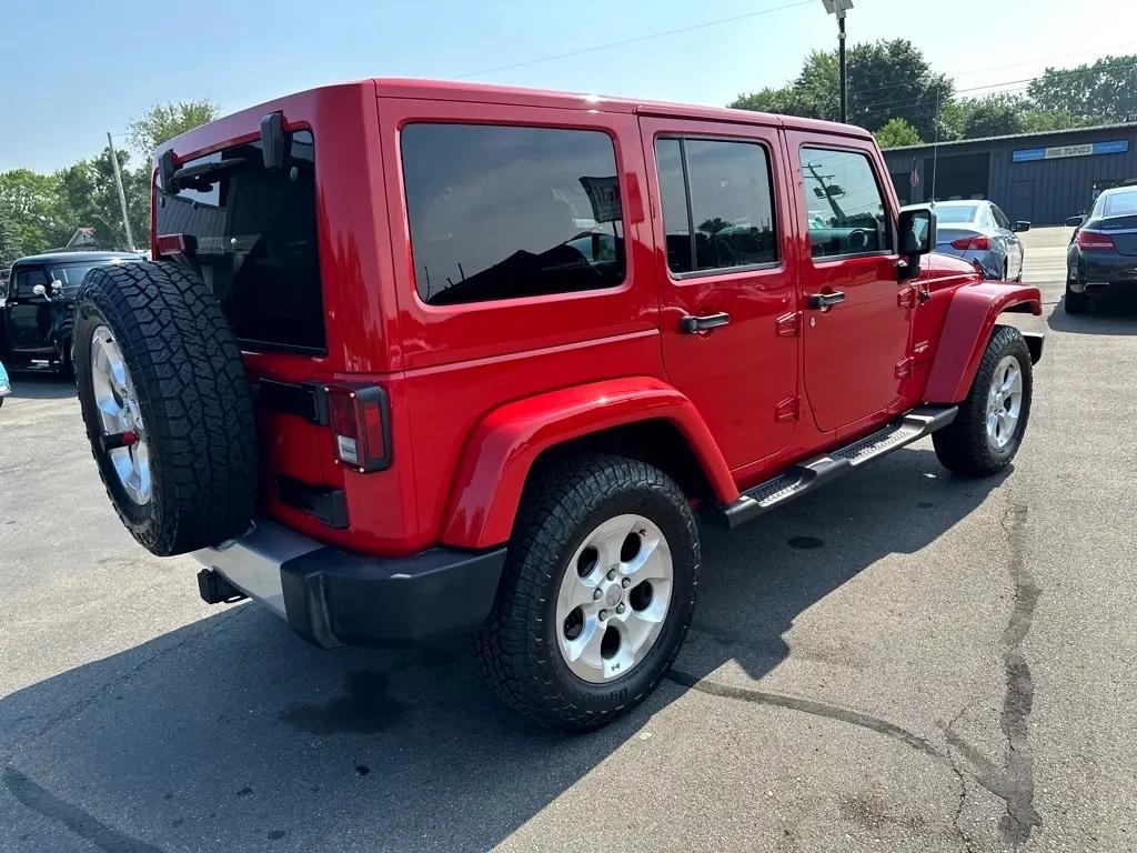 used 2014 Jeep Wrangler Unlimited car, priced at $16,500