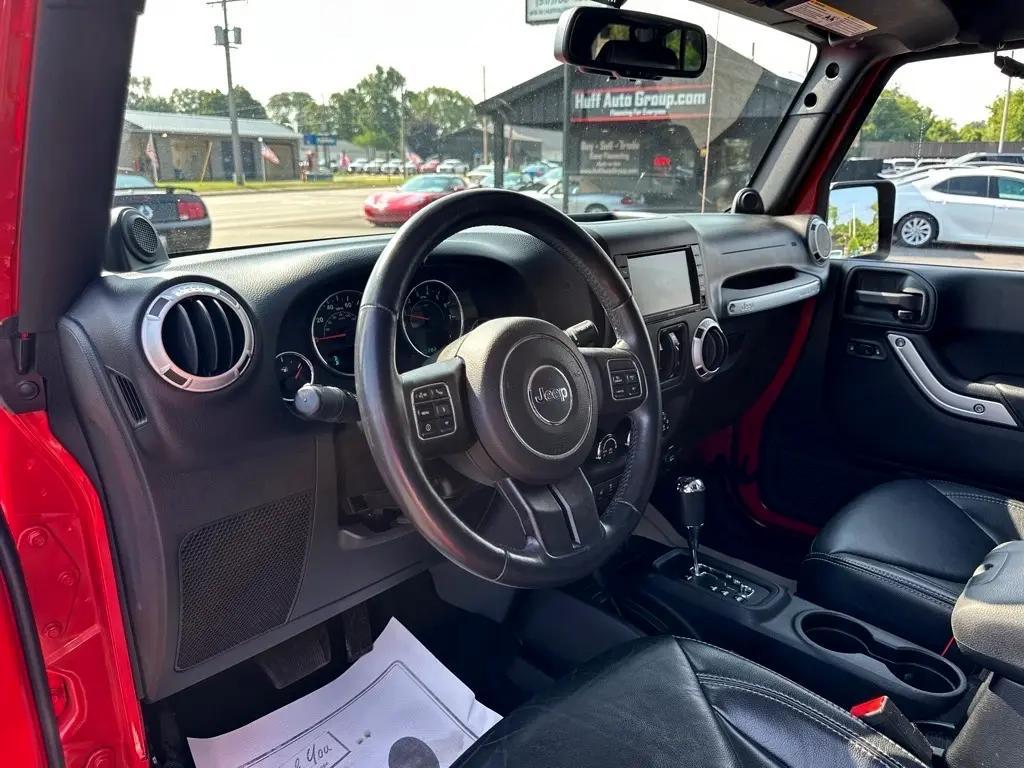 used 2014 Jeep Wrangler Unlimited car, priced at $16,500