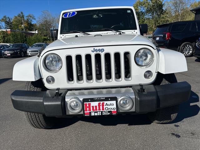 used 2017 Jeep Wrangler Unlimited car, priced at $23,500