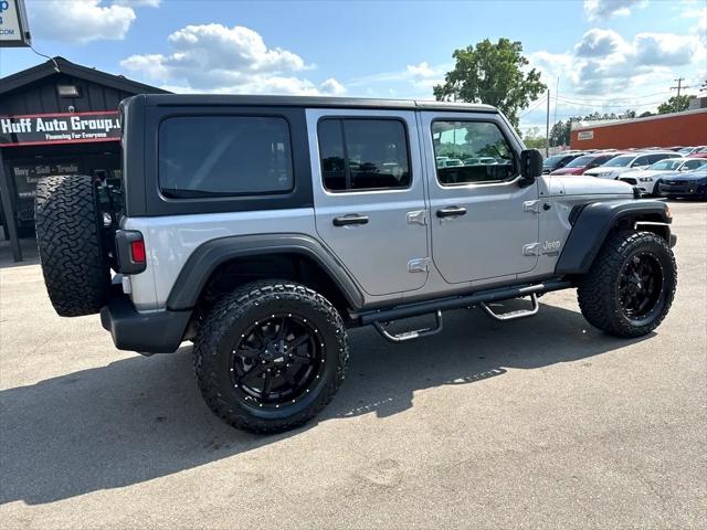 used 2021 Jeep Wrangler Unlimited car, priced at $31,500