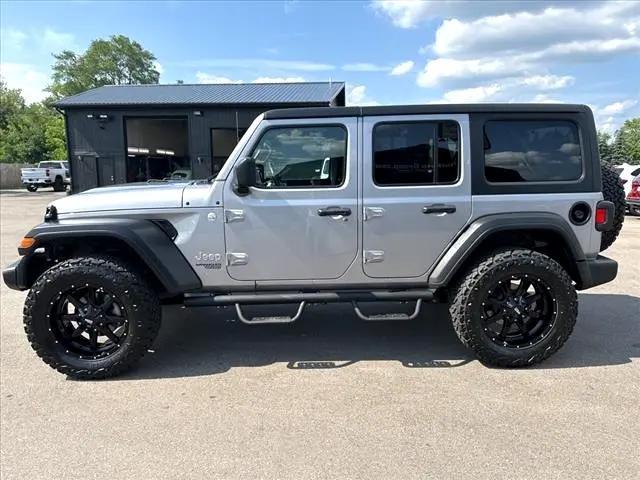 used 2021 Jeep Wrangler Unlimited car, priced at $31,500