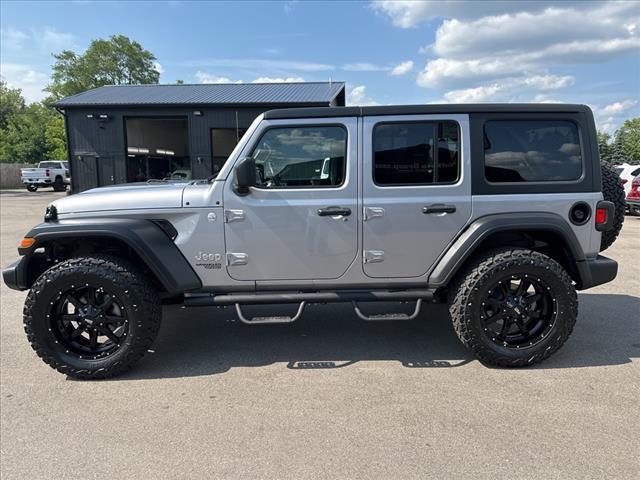 used 2021 Jeep Wrangler Unlimited car, priced at $32,500