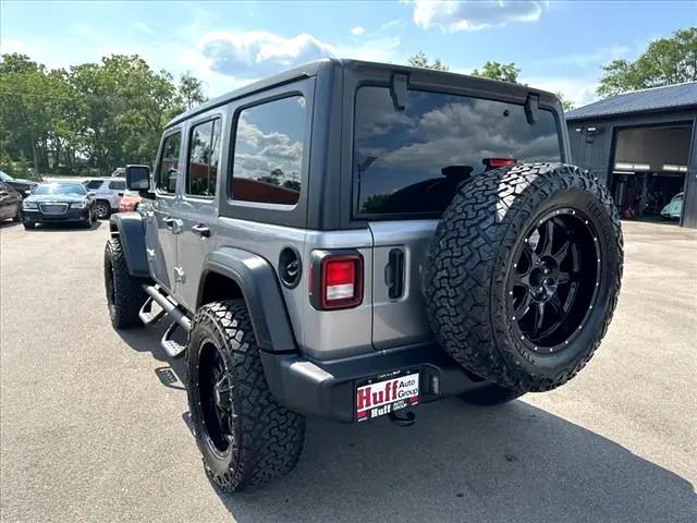 used 2021 Jeep Wrangler Unlimited car, priced at $31,500