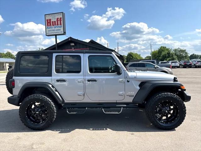 used 2021 Jeep Wrangler Unlimited car, priced at $31,500