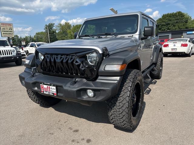 used 2021 Jeep Wrangler Unlimited car, priced at $32,500