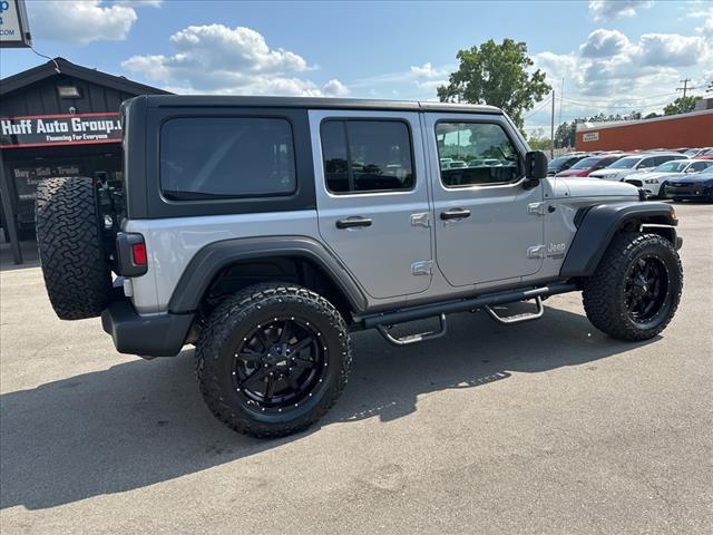 used 2021 Jeep Wrangler Unlimited car, priced at $32,500