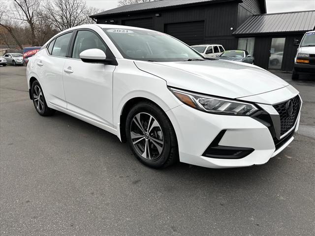 used 2021 Nissan Sentra car, priced at $14,900