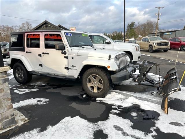 used 2015 Jeep Wrangler Unlimited car, priced at $19,900