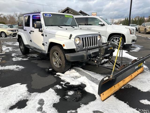 used 2015 Jeep Wrangler Unlimited car, priced at $19,900