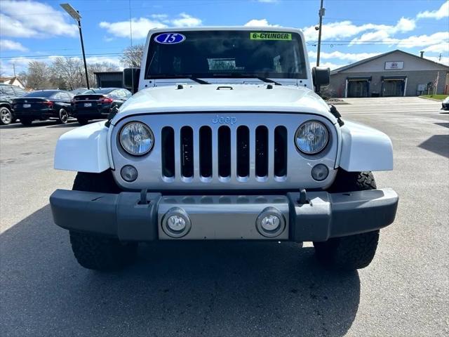 used 2015 Jeep Wrangler Unlimited car, priced at $19,900