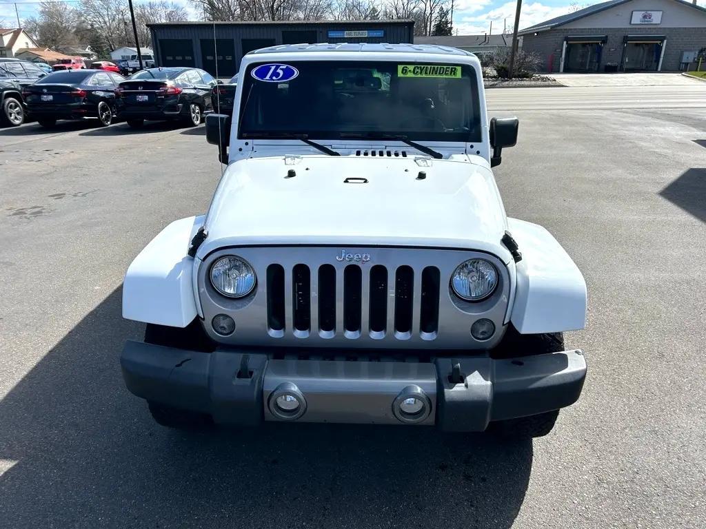used 2015 Jeep Wrangler Unlimited car, priced at $19,900