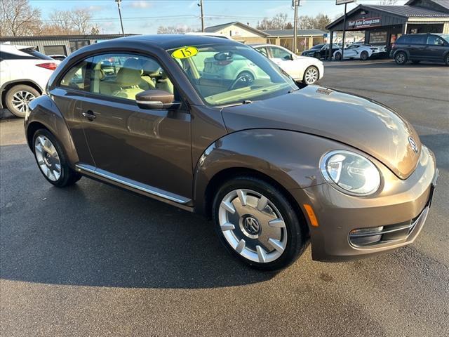 used 2015 Volkswagen Beetle car, priced at $12,500