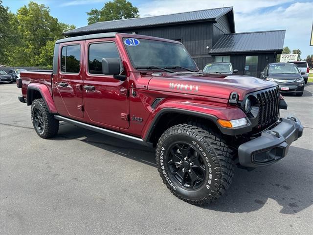 used 2021 Jeep Gladiator car, priced at $37,700