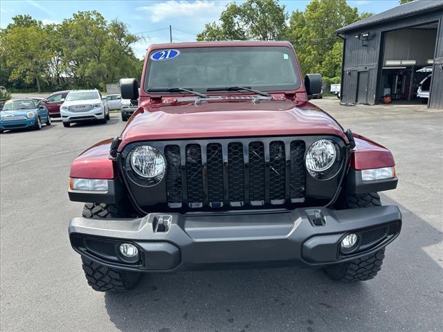 used 2021 Jeep Gladiator car, priced at $37,700