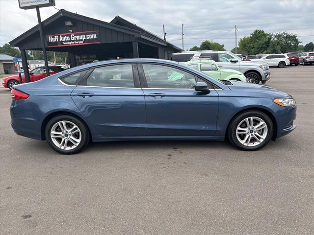 used 2018 Ford Fusion car, priced at $17,950