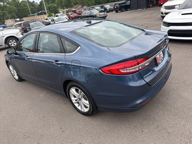 used 2018 Ford Fusion car, priced at $17,950