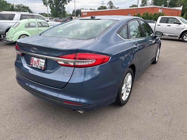 used 2018 Ford Fusion car, priced at $17,950