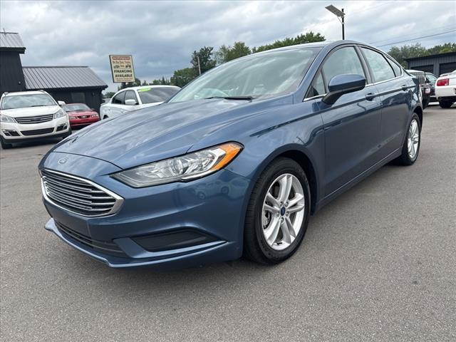 used 2018 Ford Fusion car, priced at $17,950