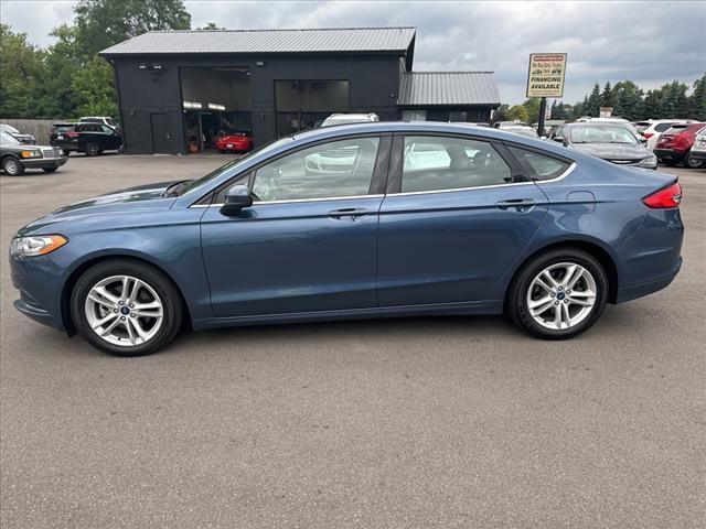 used 2018 Ford Fusion car, priced at $17,950