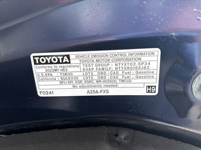 used 2022 Toyota Highlander Hybrid car, priced at $33,900