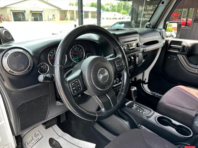 used 2014 Jeep Wrangler Unlimited car, priced at $11,500