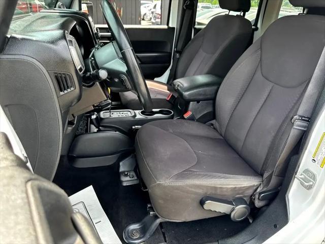 used 2014 Jeep Wrangler Unlimited car, priced at $11,500