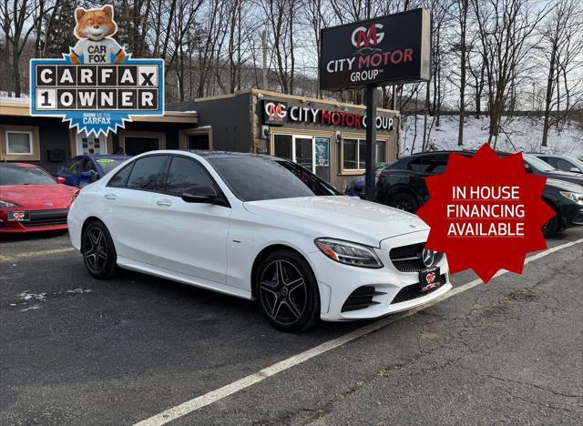 used 2021 Mercedes-Benz C-Class car, priced at $24,995