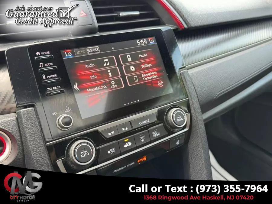 used 2020 Honda Civic Si car, priced at $17,995
