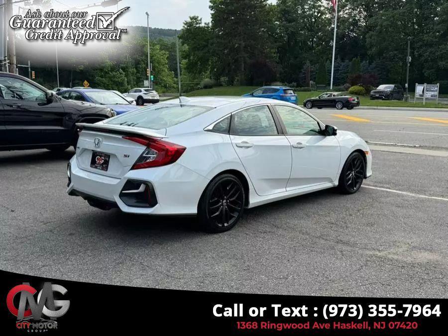 used 2020 Honda Civic Si car, priced at $17,995