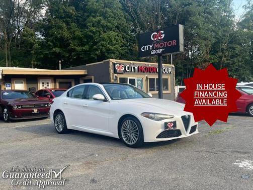 used 2018 Alfa Romeo Giulia car, priced at $16,740