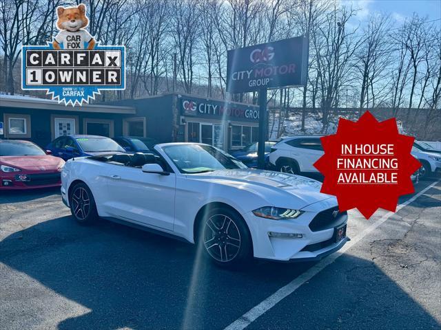 used 2021 Ford Mustang car, priced at $19,995