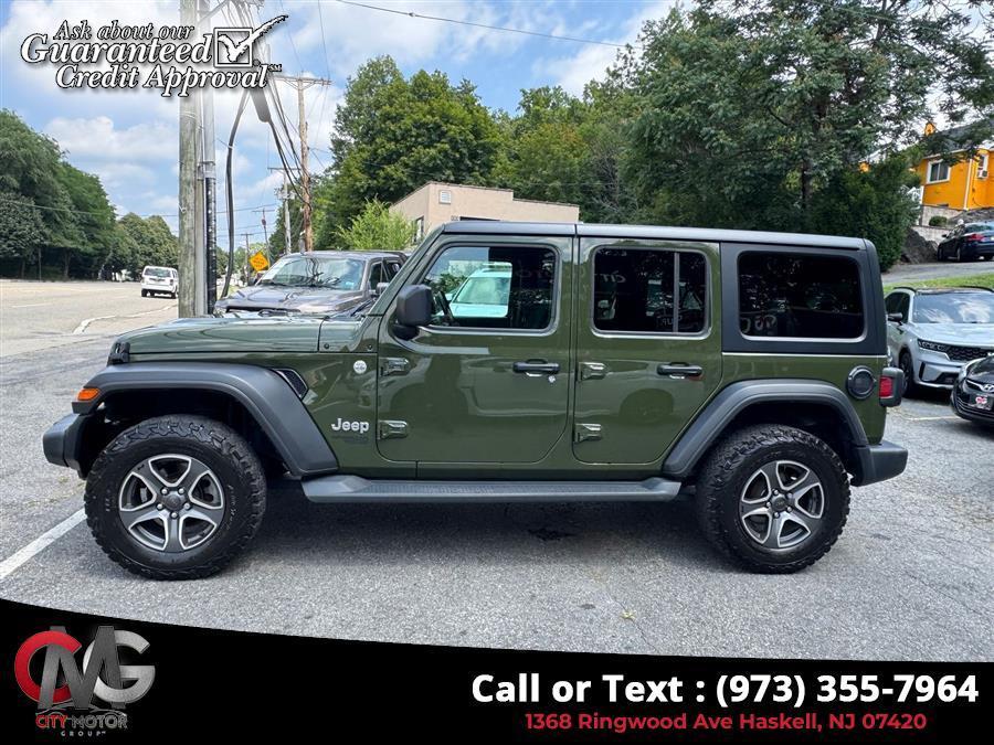 used 2021 Jeep Wrangler Unlimited car, priced at $20,981