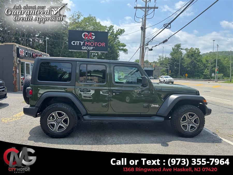 used 2021 Jeep Wrangler Unlimited car, priced at $20,981