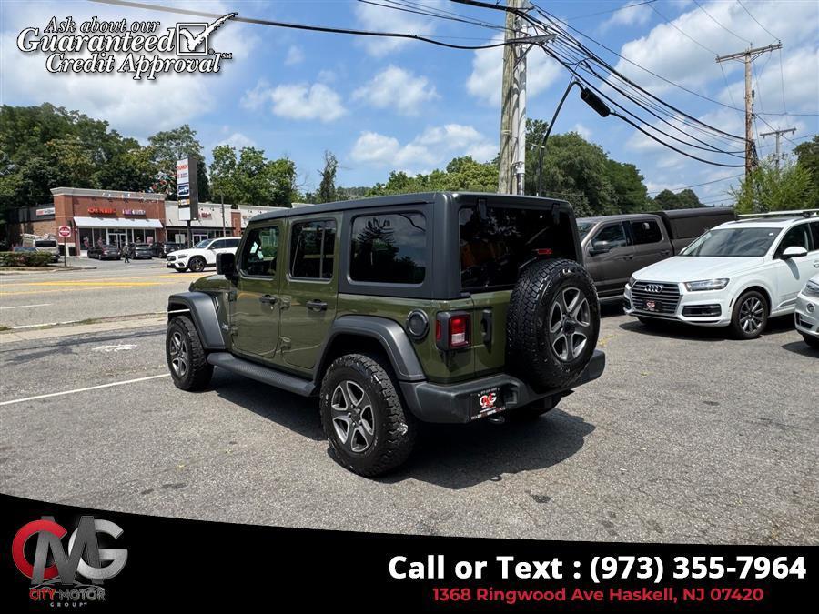 used 2021 Jeep Wrangler Unlimited car, priced at $20,981