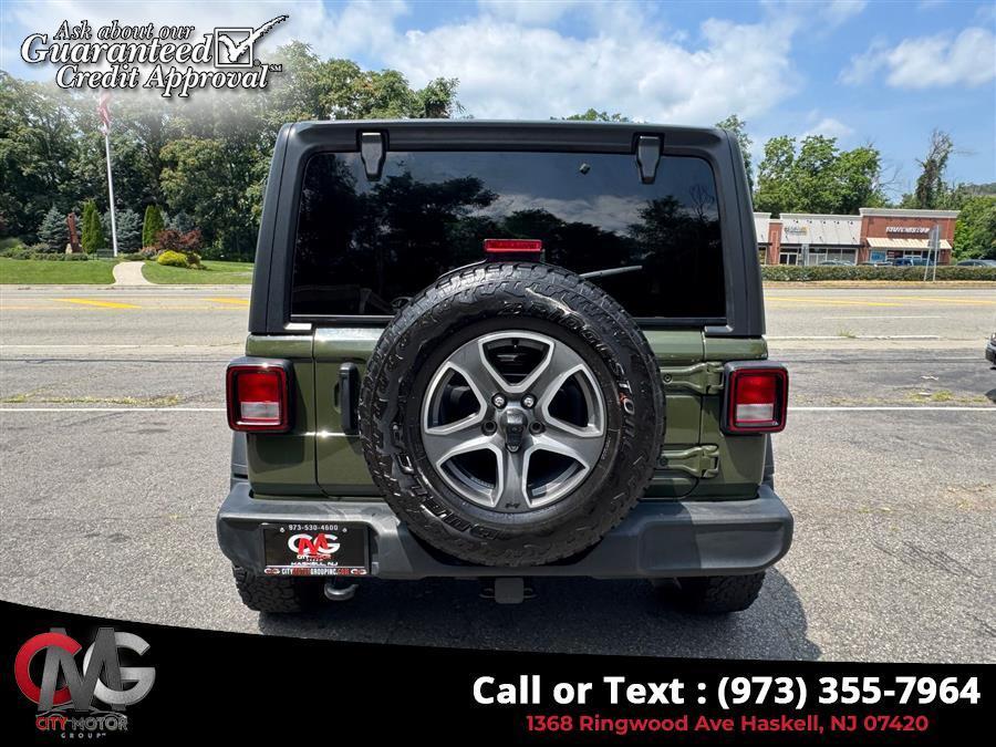 used 2021 Jeep Wrangler Unlimited car, priced at $20,981