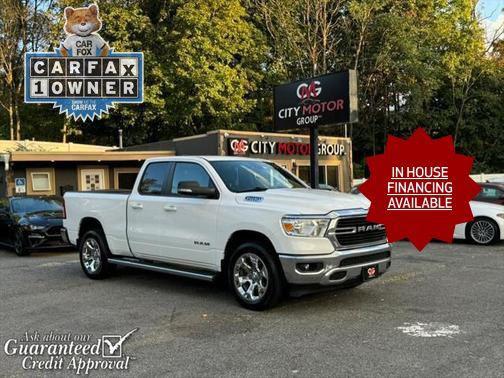 used 2021 Ram 1500 car, priced at $25,840