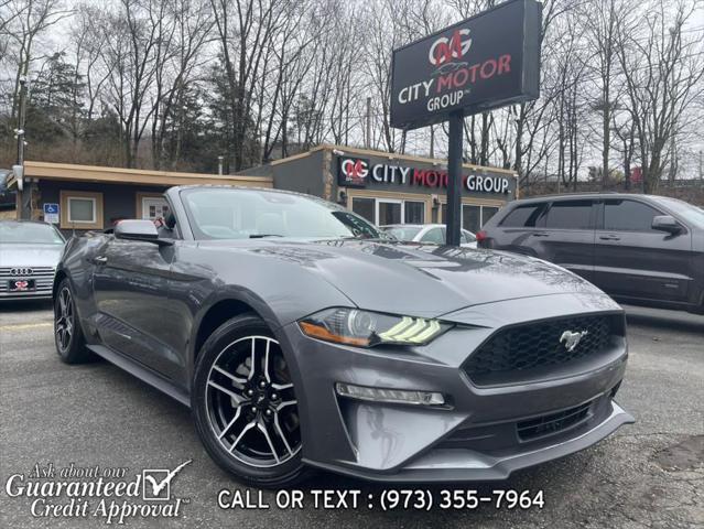 used 2021 Ford Mustang car, priced at $21,495