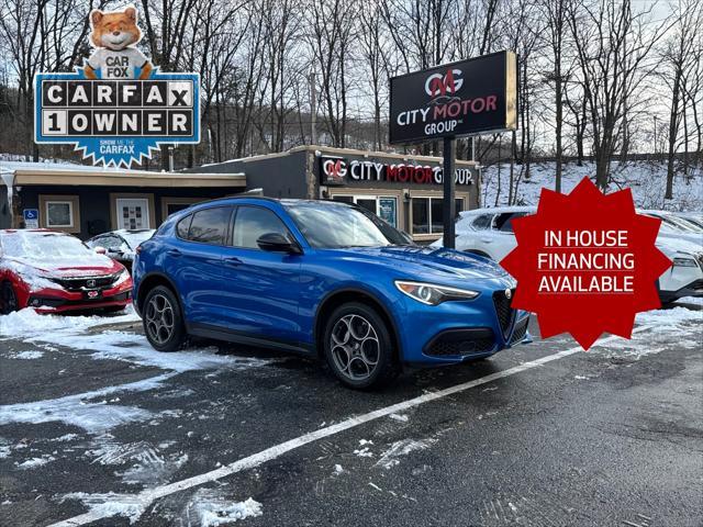 used 2021 Alfa Romeo Stelvio car, priced at $19,995