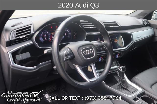 used 2020 Audi Q3 car, priced at $19,495